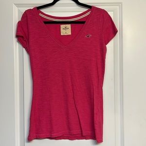 Hollister Pink Short Sleeve Top